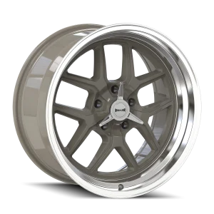 Ridler – 610 – Grey – 17″x8″ 0mm – Summer Wheels – 610-7861G